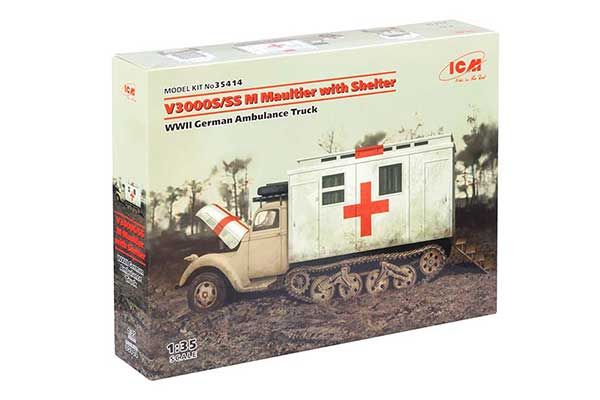 V3000S / SS M Maultier з санітарної будкою (ICM 35414) 1/35