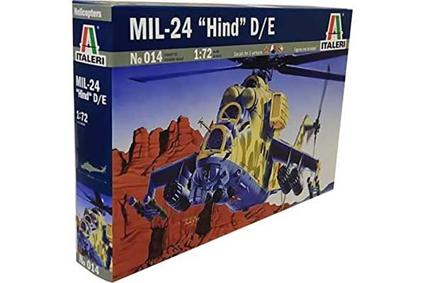 Ми-24 (Mil-24 Hind D/E) (ITALERI 0014) 1/72