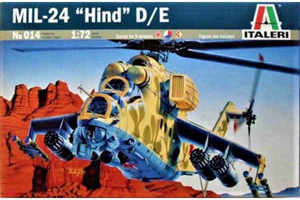 Ми-24 (Mil-24 Hind D/E) (ITALERI 0014) 1/72