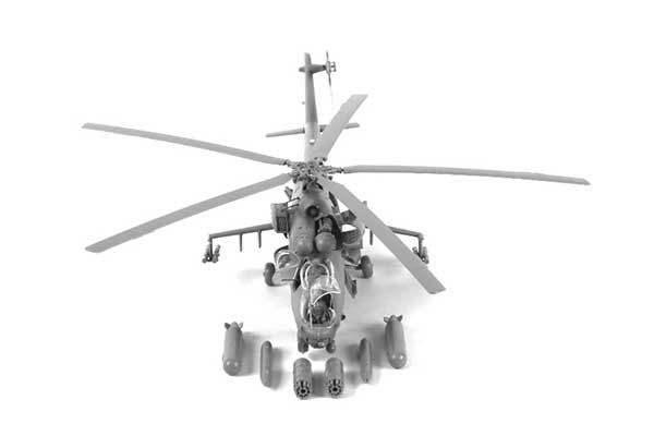 Мі-24В / ВП "Крокодил" (Zvezda 7293) 1/72