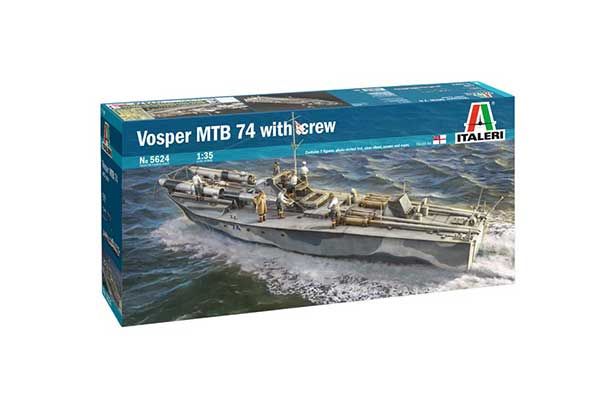 Vosper MTB 74 с экипажем (ITALERI 5624) 1/35