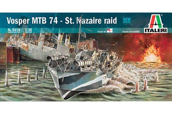 Vosper MTB 74 "St. Nazaire Raid" (ITALERI 5619) 1/35