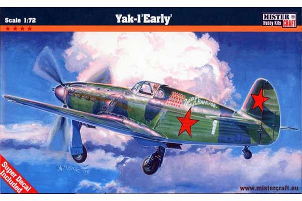 Як-1 "Ранній" (Mister Craft B-20) 1/72