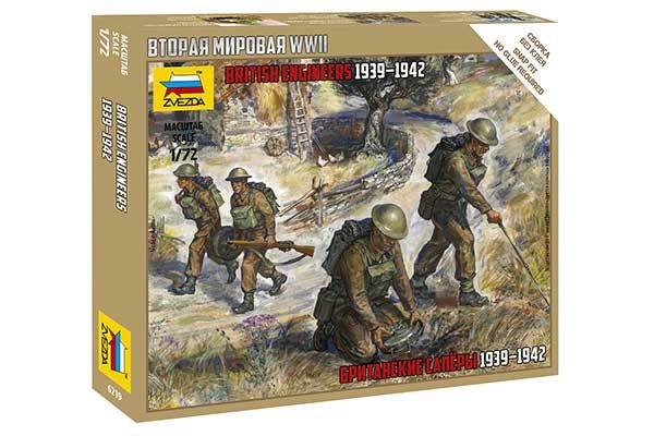 Британские саперы 1939-1942 (ZVEZDA 6219) 1/472