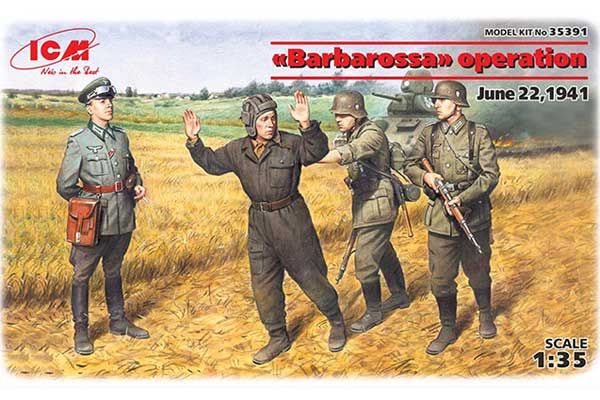 Операція "Барбаросса" 22 червня 1941 (ICM 35391) 1/35