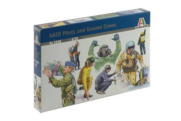 Пилоты НАТО и наземный персонал (ITALERI 1246) 1/72