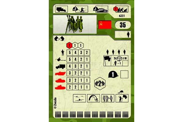 Радянський штаб в зимовій формі (ZVEZDA 6231) 1/72