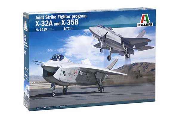 JSF Program X-32A and X-35B (ITALERI 1419) 1/72