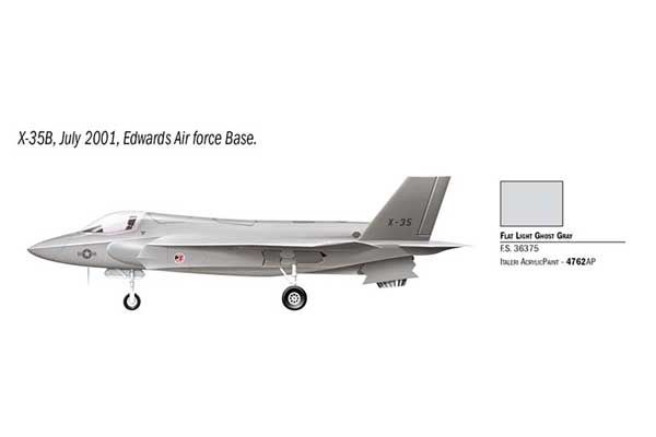 JSF Program X-32A and X-35B (ITALERI 1419) 1/72