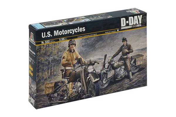 Мотоциклы США (ITALERI 322) 1/35