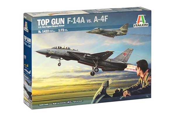 "Top Gun" F-14A vs A-4F (ITALERI 1422) 1/72