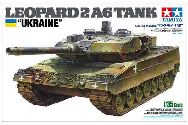 Leopard 2 A6 Ukraine (Tamiya 25207) 1/35