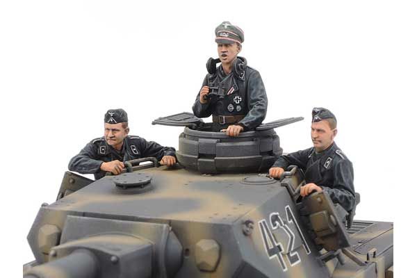 Panzerkampfwagen IV Ausf.G раннего производства с мотоциклом (Tamiya 25209) 1/35