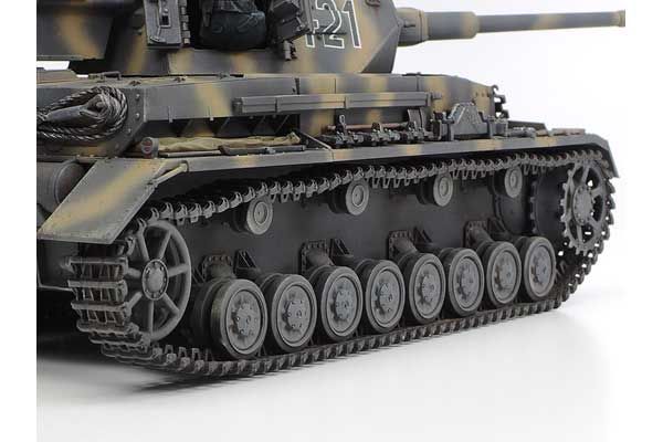 Panzerkampfwagen IV Ausf.G раннего производства с мотоциклом (Tamiya 25209) 1/35