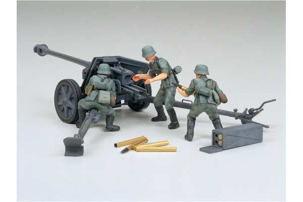 75мм німецька протитанкова гармата (Tamiya 35047) 1/35
