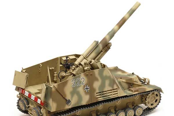 Hummel пізнього виробництва (Tamiya 35367) 1/35