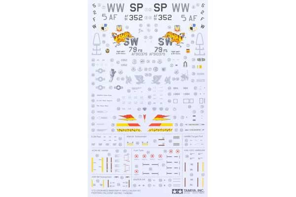 Lockheed Martin F-16CJ Block50 Fighting Falcon (Tamiya 60786) 1/72