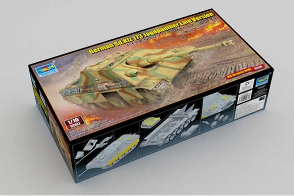 Sd.Kfz 173 Jagdpanther пізньої версії (Trumpeter 00935) 1/16