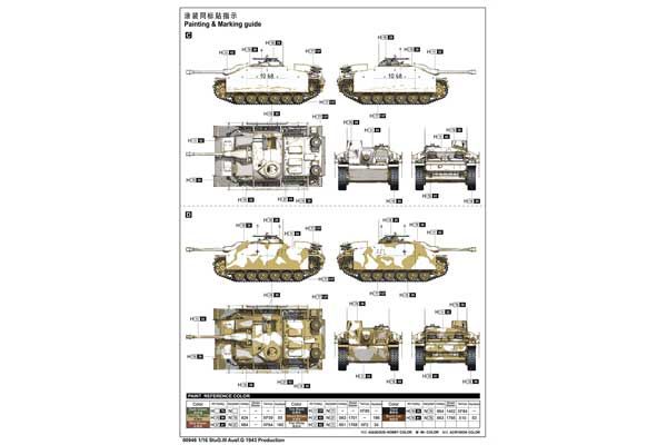 StuG.III Ausf.G 1943р. виробництва (Trumpeter 00946) 1/16