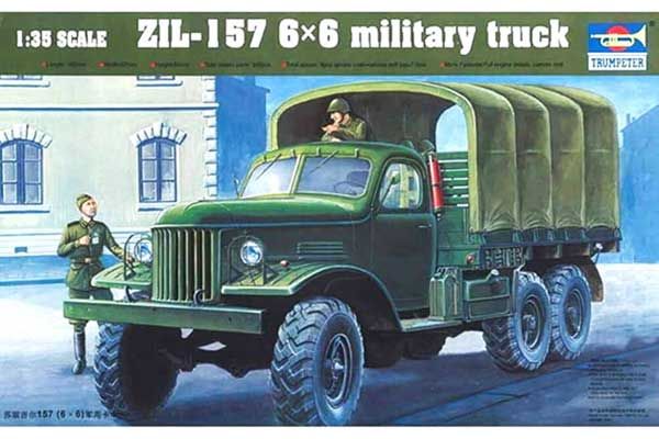 ЗіЛ-157 6Х6 військова вантажівка (Trumpeter 01001) 1/35