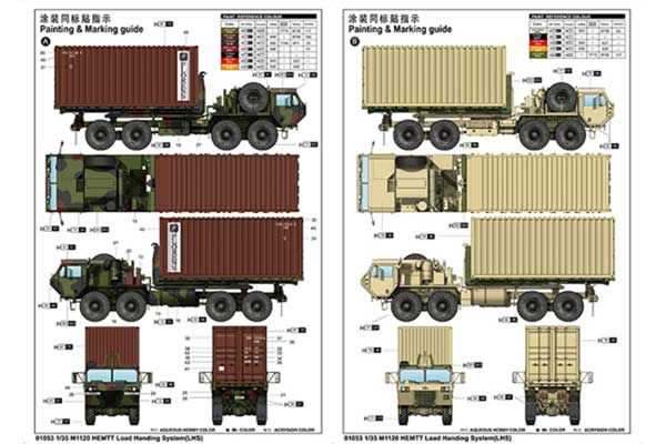 M1120 HEMTT Load Handing System (LHS) (Trumpeter 01053) 1/35