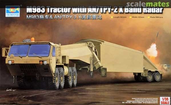 M983 з радаром X-діапазону AN / TPY-2 (Tumpeter 01059 ) 1/35