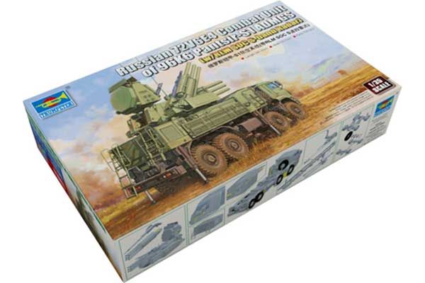 Панцирь С-1 ЗРПК с боевым модулем 72В6Е4 (TRUMPETER 01061) 1/35