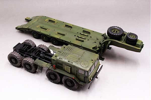 МАЗ-537Г пізнього виробництва з прицепом ЧМЗАП-9990  (Trumpeter 01065) 1/35