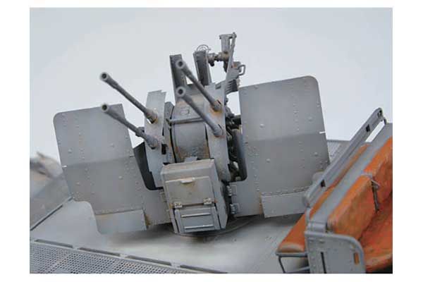 2cm Flakvierling 38 auf Selbstfahrlafette (Sd.Kfz.7/1ранньої версії) (TRUMPETER 01523) 1/35