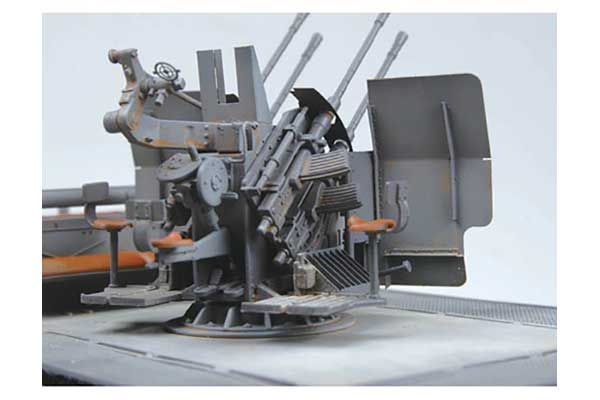 2cm Flakvierling 38 auf Selbstfahrlafette (Sd.Kfz.7/1ранньої версії) (TRUMPETER 01523) 1/35