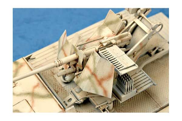 3.7cm Flak 37 auf Selbstfahrlafette (Sd.Kfz.7/2 пізньої версії) (Trumpeter 01526) 1/35