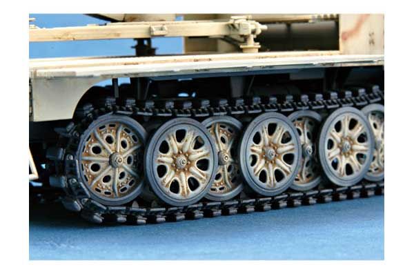3.7cm Flak 37 auf Selbstfahrlafette (Sd.Kfz.7/2 пізньої версії) (Trumpeter 01526) 1/35