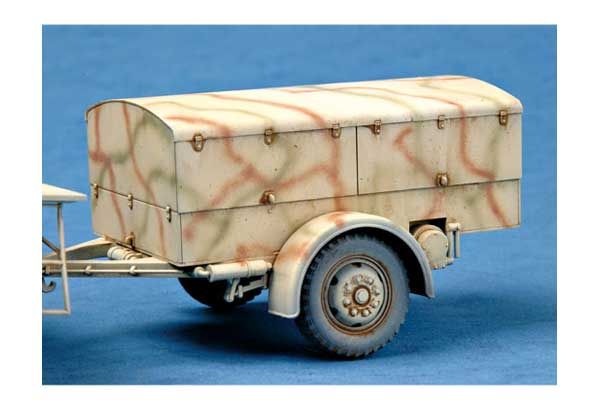 3.7cm Flak 37 auf Selbstfahrlafette (Sd.Kfz.7/2 пізньої версії) (Trumpeter 01526) 1/35