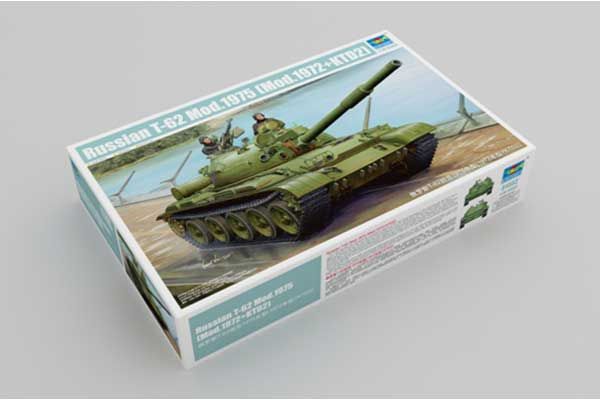Т-62 мод. 1975 (мод. 1972 с КТД2) (Trumpeter 01552) 1/35