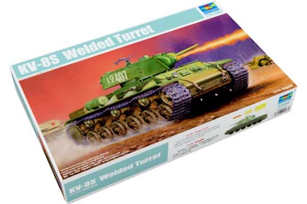 КВ-8С со сварной башней (TRUMPETER 01568) 1/35