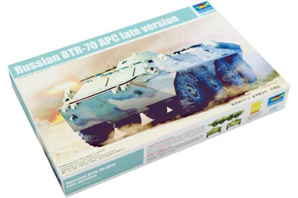 БТР-70 поздней версии (TRUMPETER 01591) 1/35