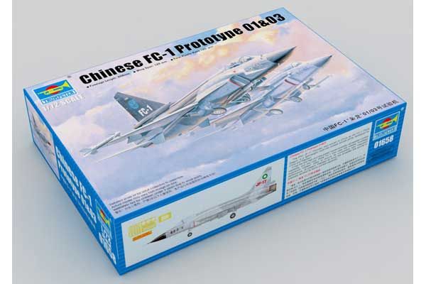 Китайський FC-1 Прототип 01 і 03 (Trumpeter 01658) 1/72