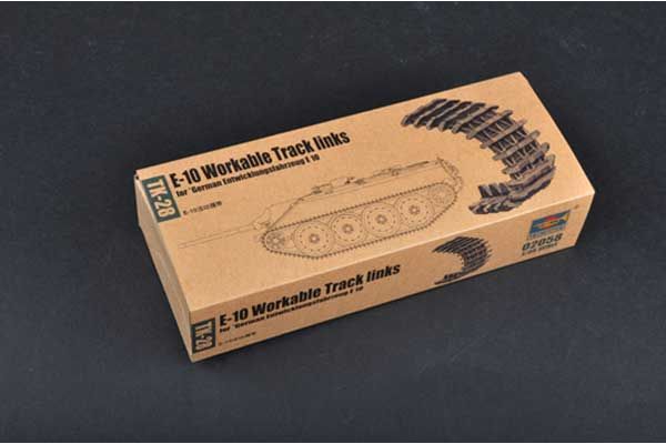 Траки для немецкой САУ E-10 (Trumpeter 02058) 1/35