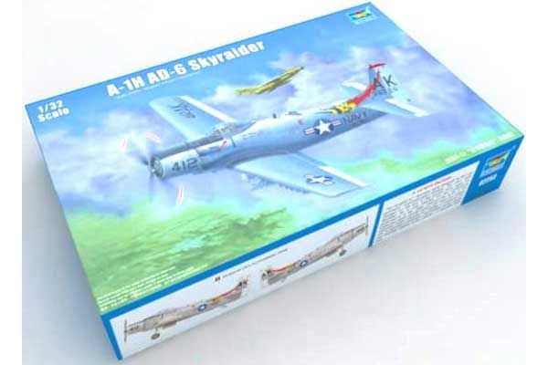A-1H AD-6 Skyraider (Trumpeter 02253) 1/32