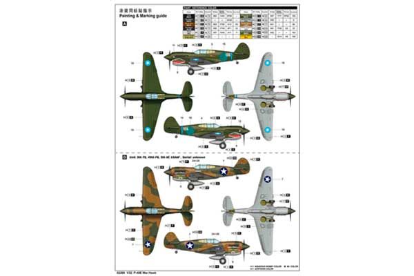 P-40E War Hawk (Trumpeter 02269) 1/32