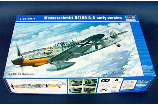 Messerschmitt Bf109 G-6 рання версія (Trumpeter 02407) 1/24