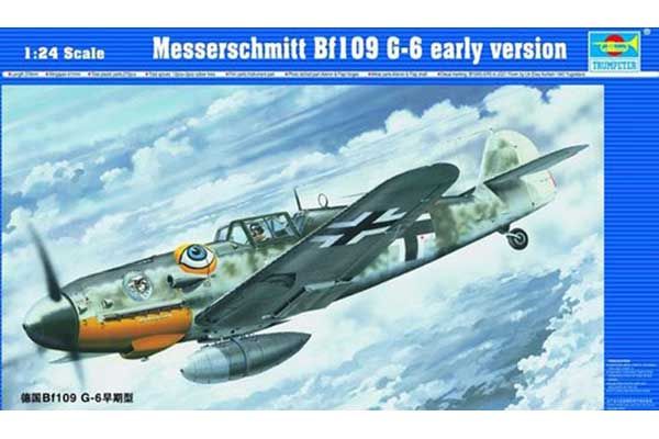 Messerschmitt Bf109 G-6 рання версія (Trumpeter 02407) 1/24