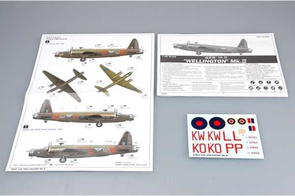 “WELLINGTON” Mk.Ⅲ (Trumpeter 02823) 1/48