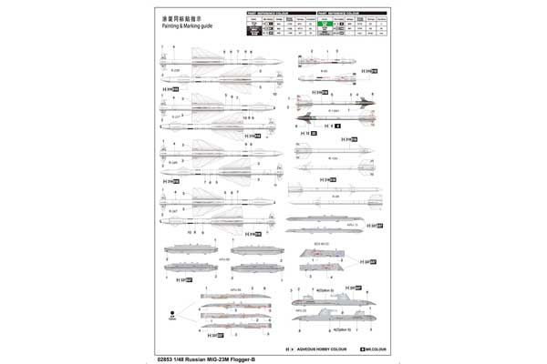 МіГ-23М Flogger-B (Trumpeter 02853) 1/48
