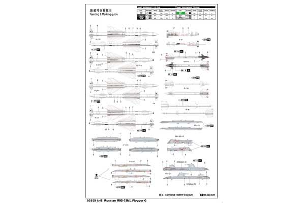 МіГ-23МЛ Flogger-G (Trumpeter 02855) 1/48