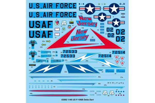F-106B Delta Dart (Trumpeter 02892) 1/48