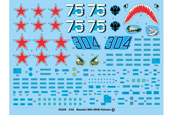 МиГ-29УБ Fulcrum (Trumpeter 03226) 1/32