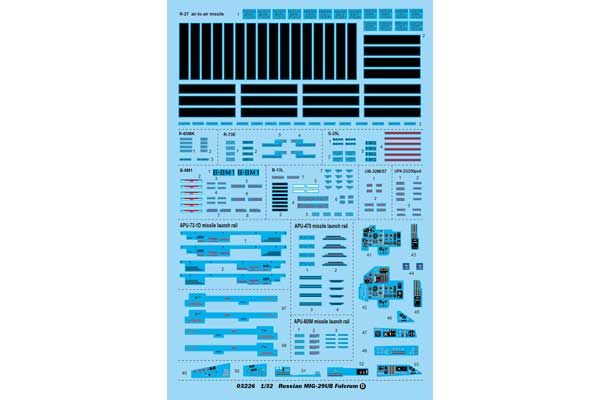 МиГ-29УБ Fulcrum (Trumpeter 03226) 1/32