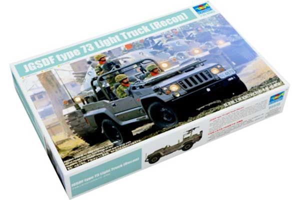 JGSDF type 73 Light Truck (Recon) (Trumpeter 05519) 1/35