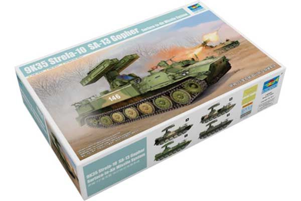 9К35 Стрела-10 (SA-13 Gopher) (TRUMPETER 05554) 1/35